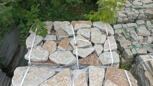 Гранитный плитняк галтованный для парковки купить в Салавате