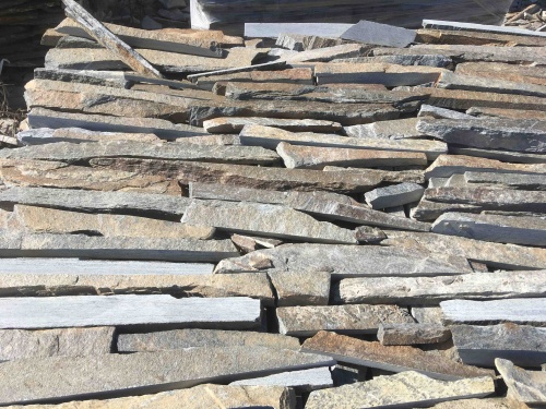 Горбушка златолит мультиколор для облицовки купить в Салавате