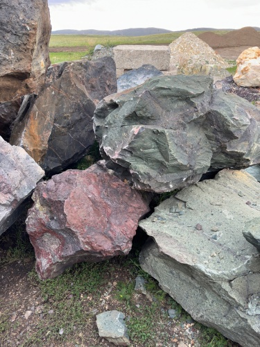 Камни для ландшафтного дизайна зелёные 10-60 килограмм купить в Салавате