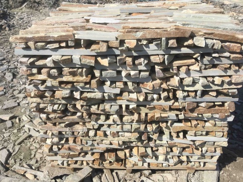 Горбушка златолит золотистый для облицовки купить в Салавате