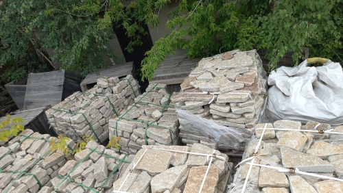 Гранитный плитняк галтованный для парковки купить в Салавате