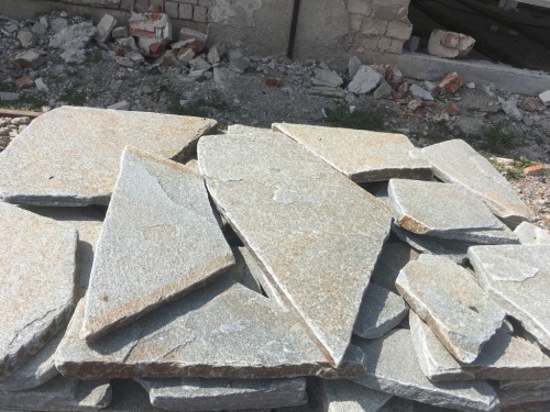 Златолит серебристый галтованный для цоколя купить в Салавате