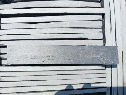 Плитка чёрная из натурального камня фасадная 30 см * 5 см, толщина 7 мм -30 мм купить в Салавате