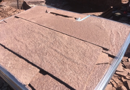 Плитняк лемезит бордовый для ступеней 20-25 мм купить в Салавате